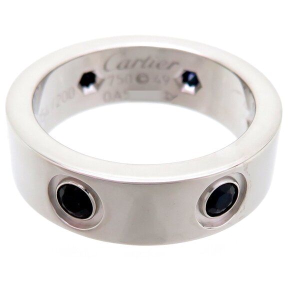 CARTIER Authentic Silver Love Ring #49 - Picture 4 of 10